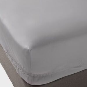 New Target Threshold Soft Grey King Fitted Bedding Sheets